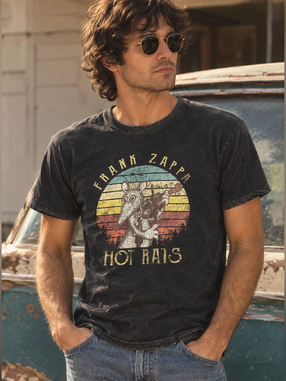 Vintage Frank Zappa Hot Rats Tee Shirt